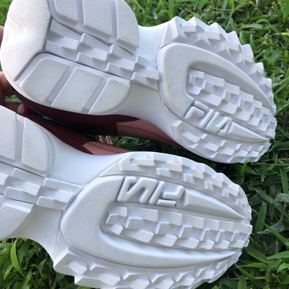 fila disruptor sole height